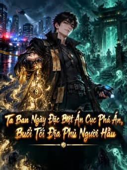 Bìa truyện Ta Ban Ngày Đặc Biệt Án Cục Phá Án, Buổi Tối Địa Phủ Người Hầu